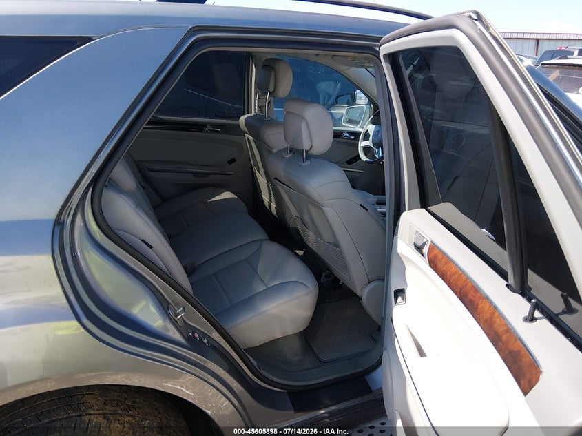 2011 Mercedes-benz Ml-class VIN 4JGBB2FB6BA659359 IAAI salvage auction — MECHANICAL, Clear (Arkansas), sold $3,000 on 2026-08-12 (photo 8)