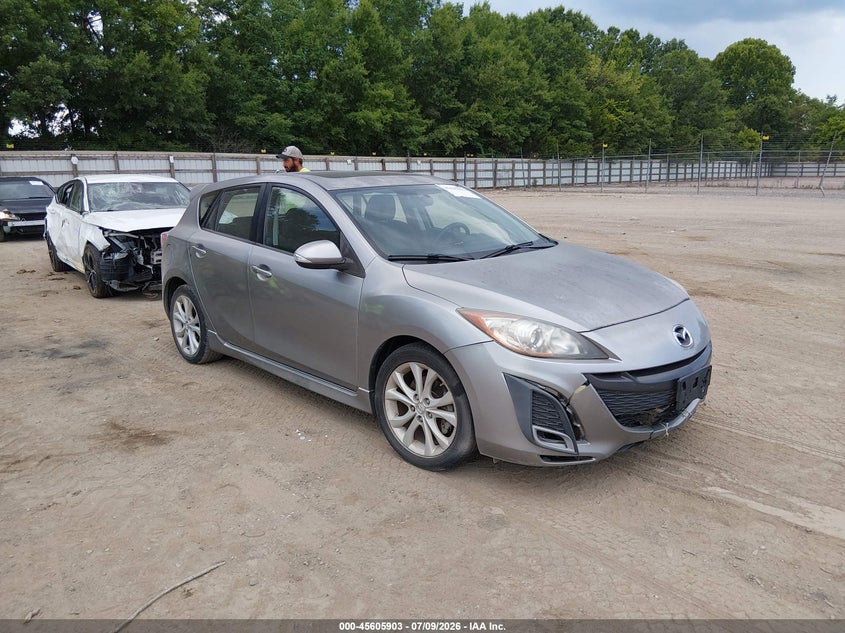 2010 Mazda 3 VIN JM1BL1H69A1222479 IAAI salvage auction — NORMAL WEAR, Clear (Tennessee), sold $850 on 2026-07-29 (photo 1)