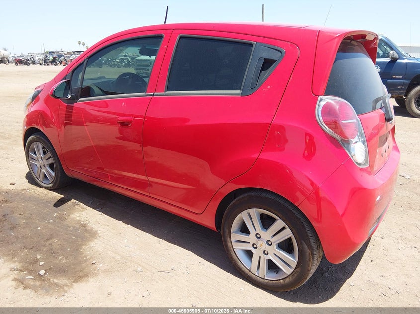 2015 Chevrolet Spark VIN KL8CD6S91FC798976 IAAI salvage auction — NORMAL WEAR, Salvage Title, sold $525 on 2026-07-21 (photo 3)