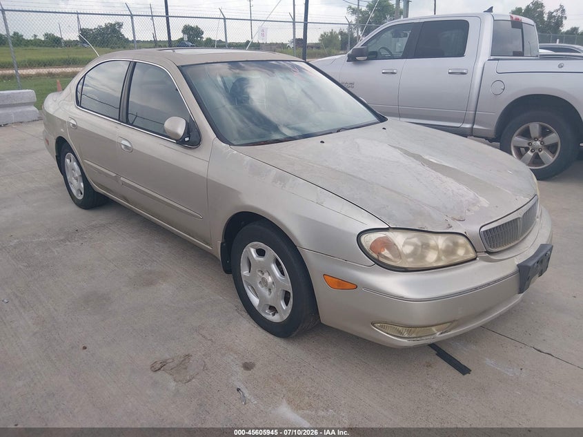 2001 Infiniti I30 VIN JNKCA31A41T034136 IAAI salvage auction — NORMAL WEAR, Original (Texas), sold $125 on 2026-07-31 (photo 1)