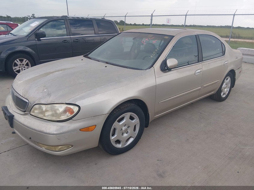 2001 Infiniti I30 VIN JNKCA31A41T034136 IAAI salvage auction — NORMAL WEAR, Original (Texas), sold $125 on 2026-07-31 (photo 2)