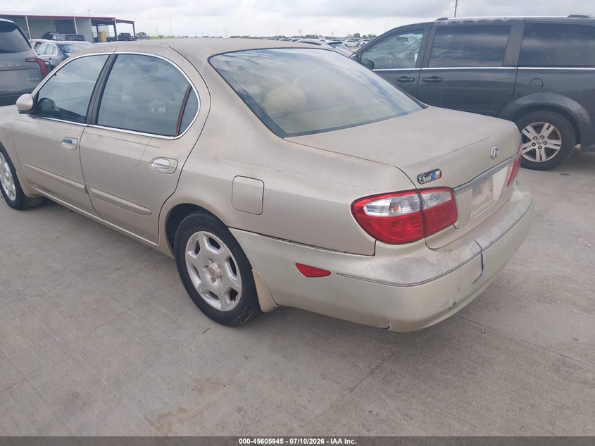 2001 Infiniti I30 VIN JNKCA31A41T034136 IAAI salvage auction — NORMAL WEAR, Original (Texas), sold $125 on 2026-07-31 (photo 3)