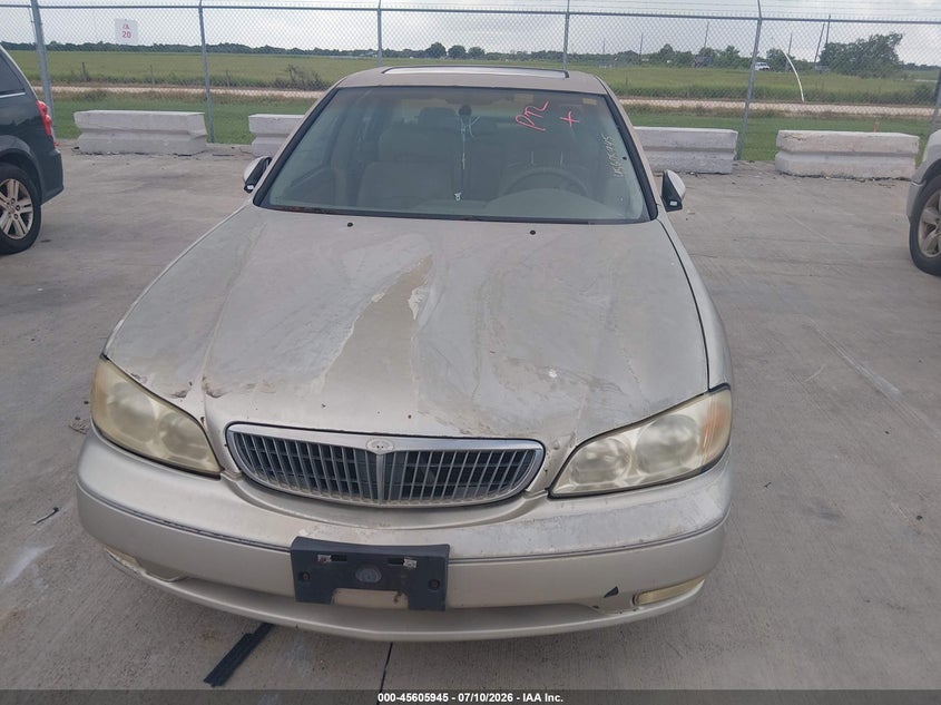 2001 Infiniti I30 VIN JNKCA31A41T034136 IAAI salvage auction — NORMAL WEAR, Original (Texas), sold $125 on 2026-07-31 (photo 6)