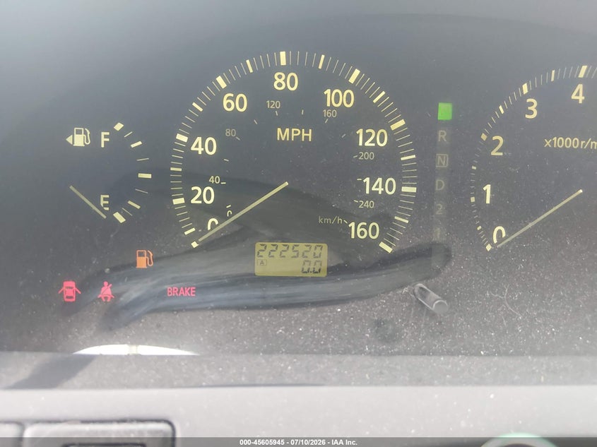 2001 Infiniti I30 VIN JNKCA31A41T034136 IAAI salvage auction — NORMAL WEAR, Original (Texas), sold $125 on 2026-07-31 (photo 7)