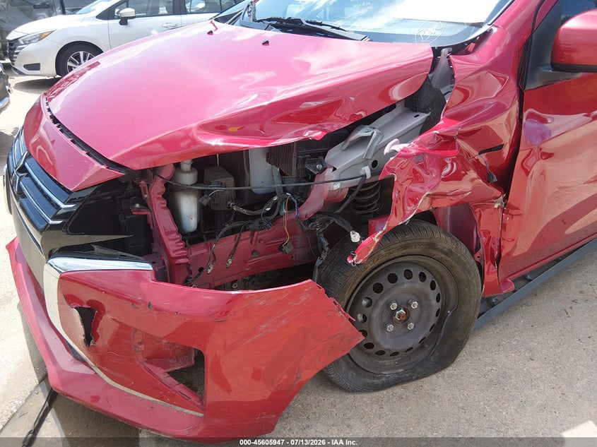 2024 Mitsubishi Mirage VIN ML32AUHJ7RH022430 IAAI salvage auction — LEFT FRONT, Enterprise Vehicles Clear Only (South Dakota), sold $6,800 on 2026-07-20 (photo 6)