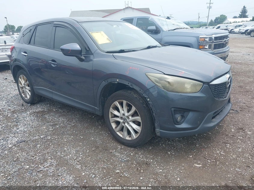 2013 Mazda Cx-5 VIN JM3KE4DE1D0133807 IAAI salvage auction — FRONT END, Salvage Title, sold $1,300 on 2026-07-24 (photo 1)