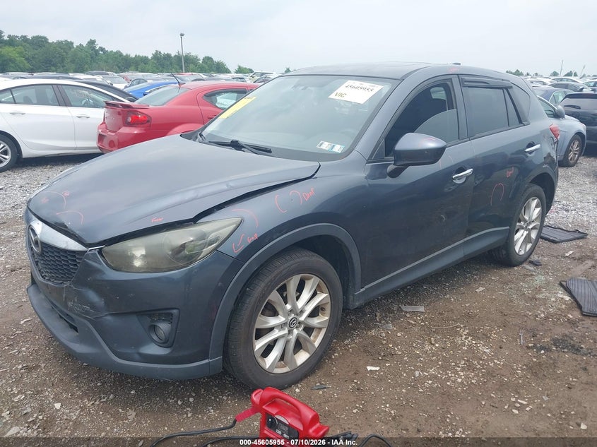 2013 Mazda Cx-5 VIN JM3KE4DE1D0133807 IAAI salvage auction — FRONT END, Salvage Title, sold $1,300 on 2026-07-24 (photo 2)