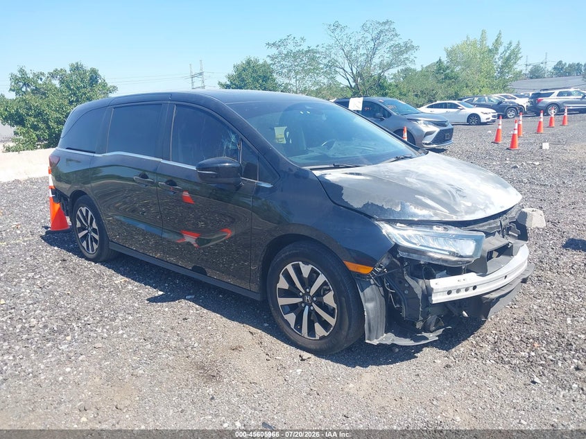 2025 Honda Odyssey VIN 5FNRL6H68SB037988 — IAAI salvage auction photo