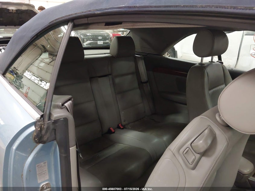2006 Audi A4 VIN WAUAC48H26K006194 IAAI salvage auction — WATER/FLOOD, Salvage (Maine), sold $275 on 2026-09-05 (photo 8)