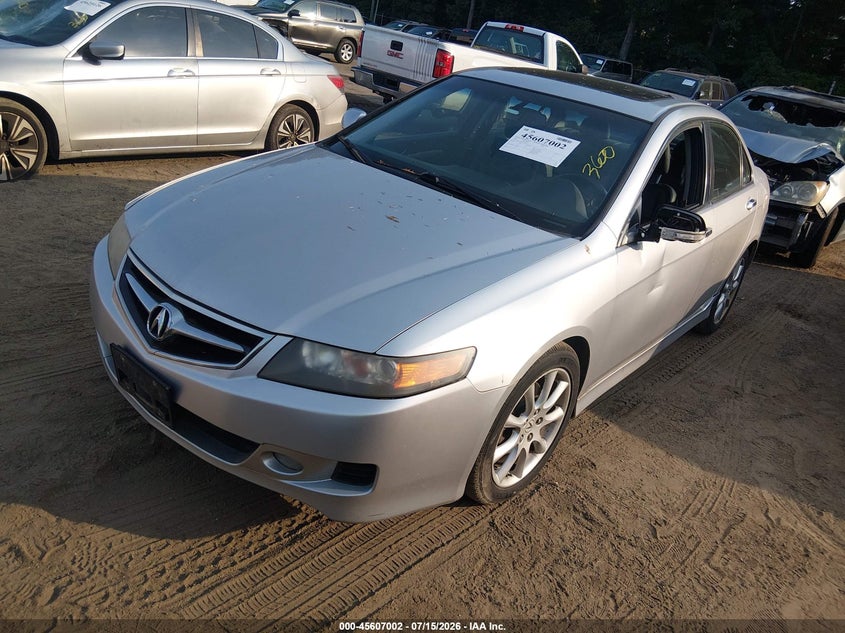 2007 Acura Tsx VIN JH4CL96997C015750 IAAI salvage auction — LEFT & RIGHT, Salvage - Greater Than 75% (Maryland), sold $800 on 2026-07-29 (photo 2)