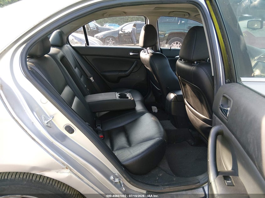 2007 Acura Tsx VIN JH4CL96997C015750 IAAI salvage auction — LEFT & RIGHT, Salvage - Greater Than 75% (Maryland), sold $800 on 2026-07-29 (photo 8)