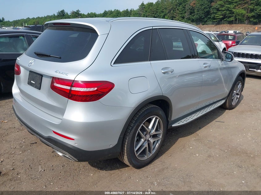 2016 Mercedes-benz Glc VIN WDC0G4KB3GF113007 IAAI salvage auction — FRONT END, Wait Title, sold $11,875 on 2026-07-31 (photo 4)