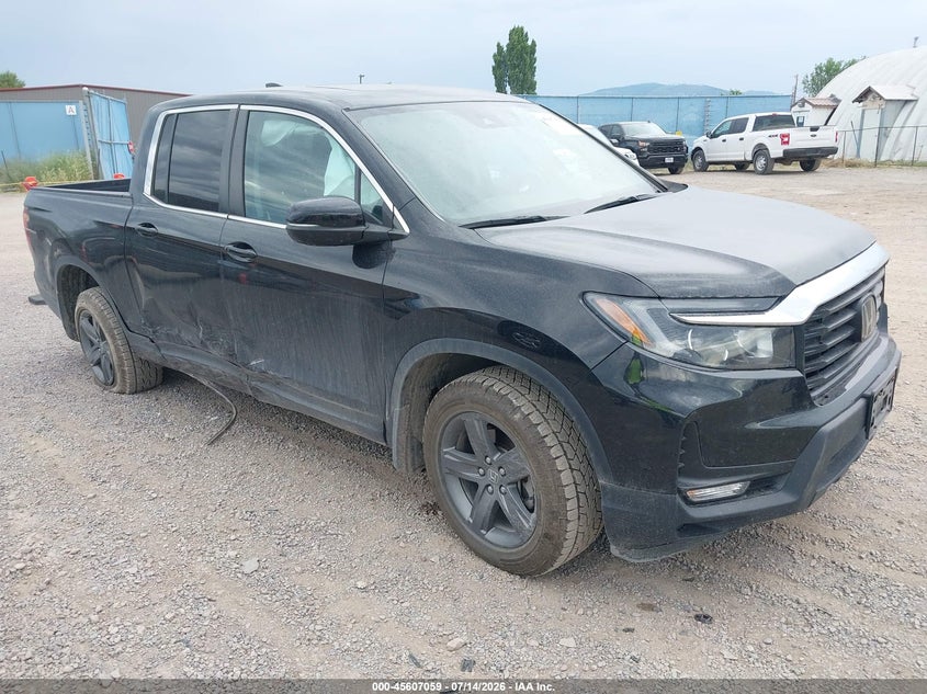 2023 Honda Ridgeline VIN 5FPYK3F56PB050888 IAAI salvage auction — SIDE, Salvage (Montana), sold $9,800 on 2026-08-10 (photo 1)