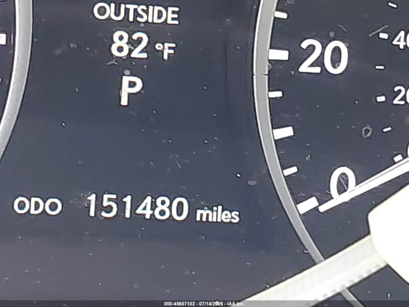2014 Lexus ES VIN JTHBK1GG5E2100374 IAAI salvage auction — FRONT & REAR, Mv-907A (New York), sold $800 on 2026-07-28 (photo 7)