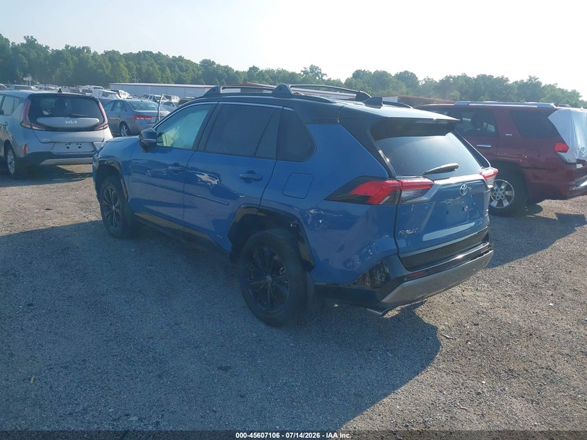 2024 Toyota Rav 4 VIN 2T3E6RFVXRW081819 IAAI salvage auction — RIGHT SIDE, Salvage - 75% Or Less (Maryland), sold $13,700 on 2026-09-21 (photo 3)