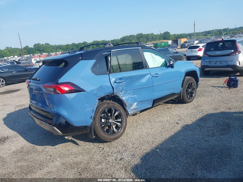 2024 Toyota Rav 4 VIN 2T3E6RFVXRW081819 IAAI salvage auction — RIGHT SIDE, Salvage - 75% Or Less (Maryland), sold $13,700 on 2026-09-21 (photo 4)