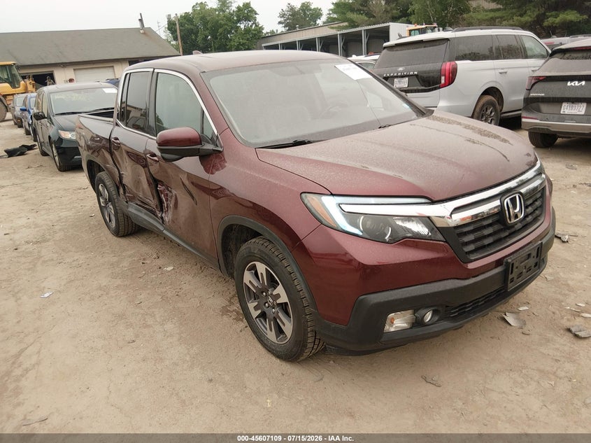 2019 Honda Ridgeline VIN 5FPYK3F61KB019727 — IAAI salvage auction photo
