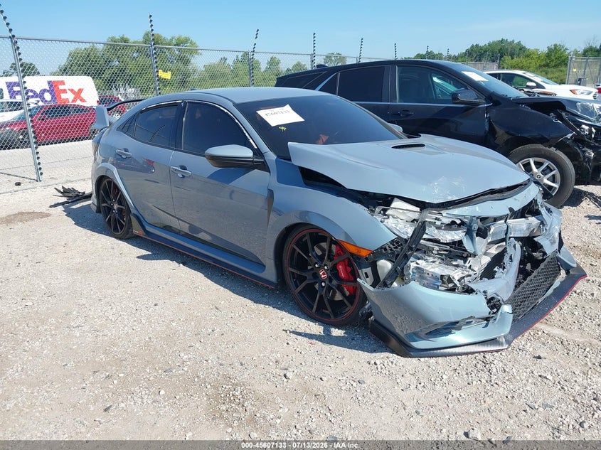 2019 Honda Civic type r VIN SHHFK8G73KU206681 — IAAI salvage auction photo