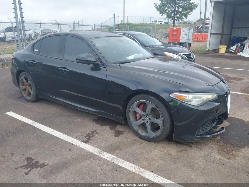 2017 Alfa romeo Giulia VIN ZARFAEBN7H7532433 IAAI salvage auction — FRONT END, Salvage (Mississippi), sold $5,100 on 2026-08-20 (photo 1)