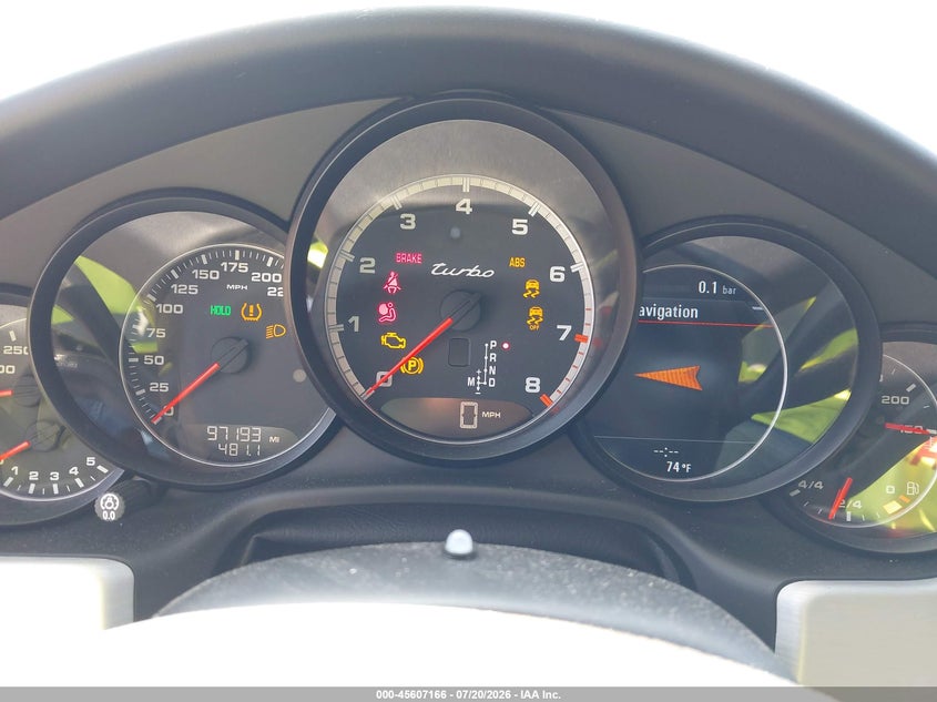 2010 Porsche Panamera VIN WP0AC2A76AL090970 IAAI salvage auction — NORMAL WEAR, Nrc Lienholder Repossession Paperwork (Maine), sold $25 on 2026-07-27 (photo 7)