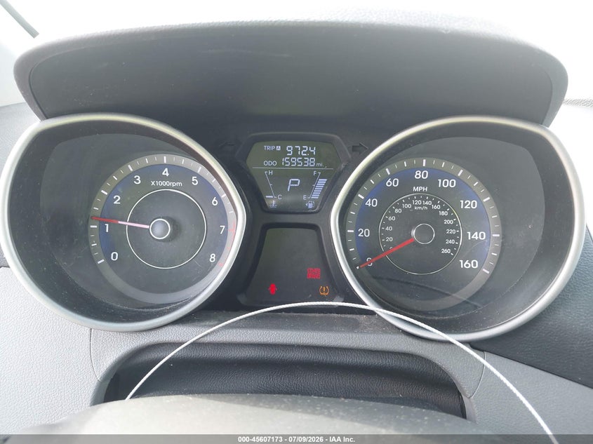 2011 Hyundai Elantra VIN KMHDH4AE9BU143788 IAAI salvage auction — NORMAL WEAR, Original (Texas), sold $525 on 2026-07-28 (photo 7)