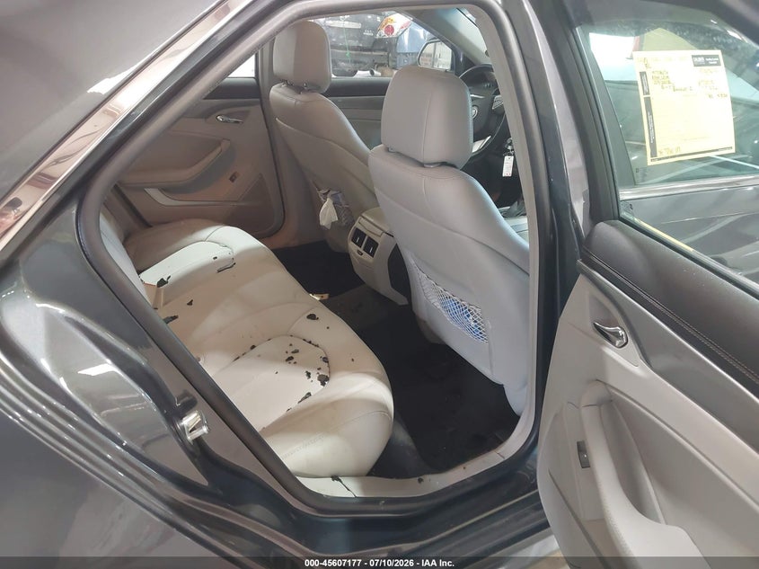 2013 Cadillac Cts VIN 1G6DE5E57D0152046 IAAI salvage auction — ROOF, Salvage (North Carolina), sold $2,650 on 2026-08-01 (photo 8)