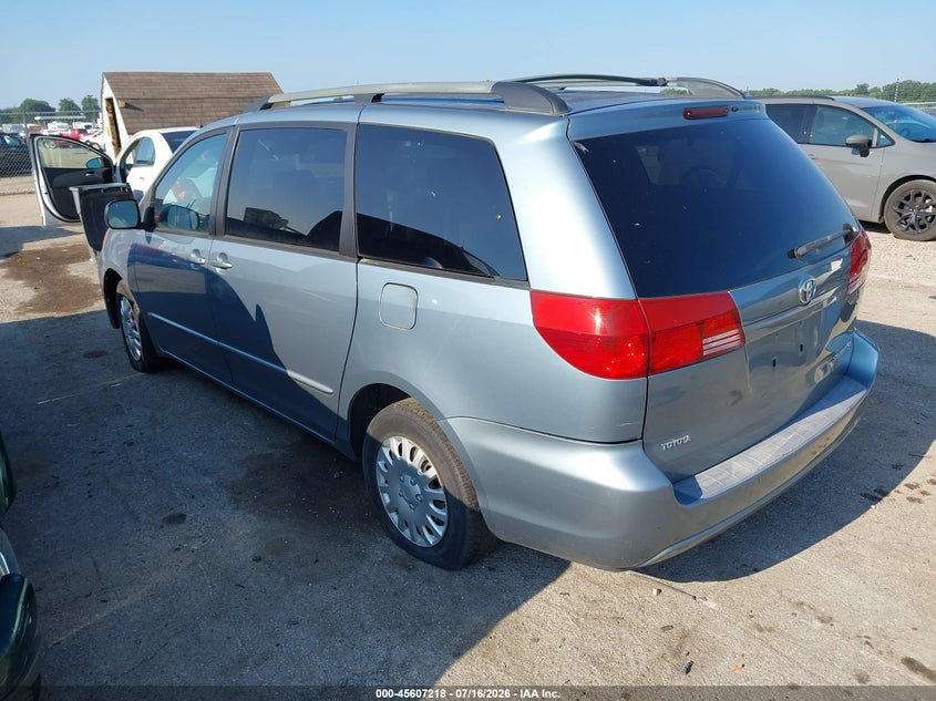 2004 Toyota Sienna VIN 5TDZA23C44S209220 IAAI salvage auction — NORMAL WEAR, Clear (Illinois), sold $450 on 2026-07-22 (photo 3)