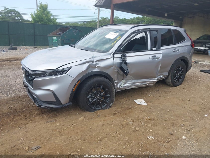 2026 Honda Cr-v VIN 7FARS6H88TE107287 IAAI salvage auction — SIDE, Salvage Title, sold $11,900 on 2026-07-26 (photo 2)