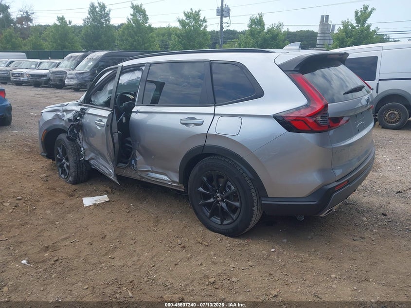 2026 Honda Cr-v VIN 7FARS6H88TE107287 IAAI salvage auction — SIDE, Salvage Title, sold $11,900 on 2026-07-26 (photo 3)