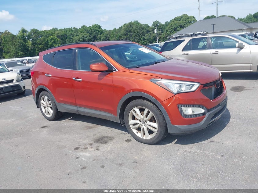 2013 Hyundai Santa fe VIN 5XYZUDLAXDG018951 IAAI salvage auction — NORMAL WEAR, Clear (Texas), sold $700 on 2026-07-29 (photo 1)