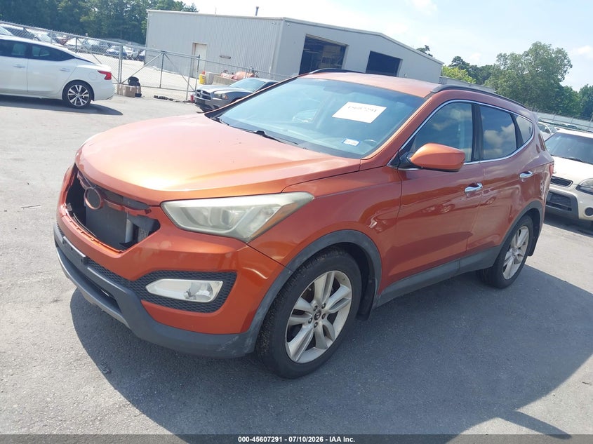 2013 Hyundai Santa fe VIN 5XYZUDLAXDG018951 IAAI salvage auction — NORMAL WEAR, Clear (Texas), sold $700 on 2026-07-29 (photo 2)