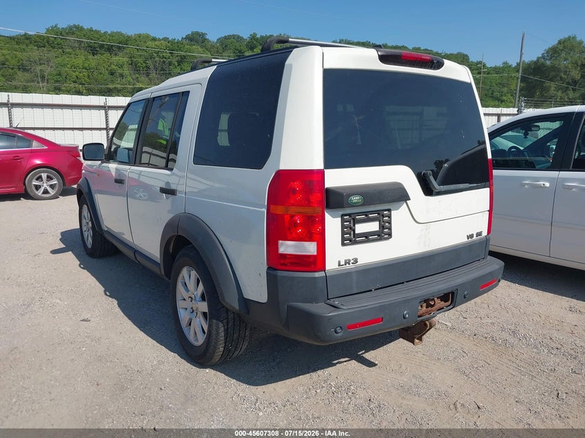 2006 Land rover Lr3 VIN SALAE254X6A383082 IAAI salvage auction — NORMAL WEAR, Clear (Illinois), sold $450 on 2026-07-20 (photo 3)