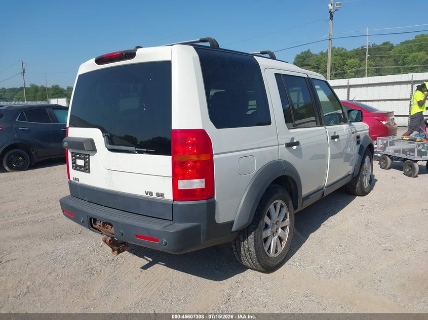 2006 Land rover Lr3 VIN SALAE254X6A383082 IAAI salvage auction — NORMAL WEAR, Clear (Illinois), sold $450 on 2026-07-20 (photo 4)