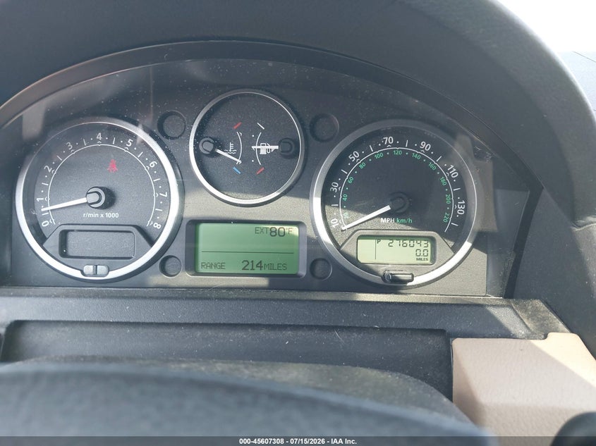 2006 Land rover Lr3 VIN SALAE254X6A383082 IAAI salvage auction — NORMAL WEAR, Clear (Illinois), sold $450 on 2026-07-20 (photo 7)