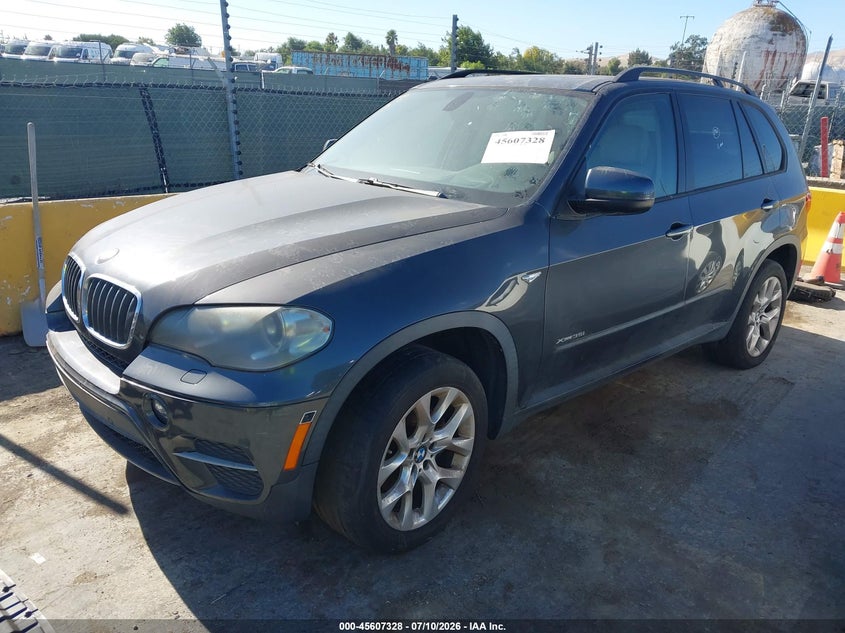 2012 BMW X5 VIN 5UXZV4C5XCL766164 IAAI salvage auction — NORMAL WEAR, Clear - Dealer Only (California), sold $600 on 2026-07-23 (photo 2)