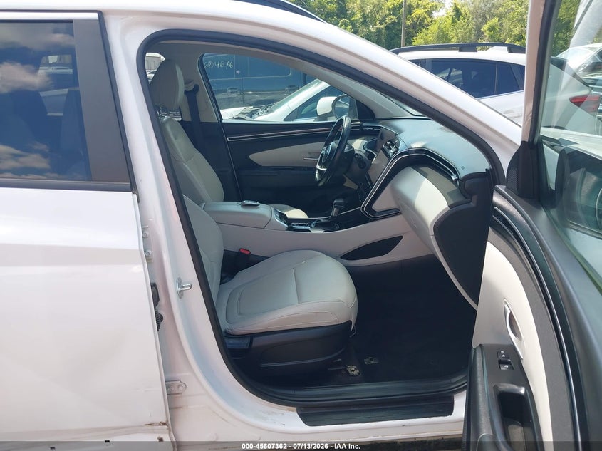 2024 Hyundai Tucson VIN 5NMJF3DE8RH349477 IAAI salvage auction — FRONT & REAR, Salvage Title, sold $7,875 on 2026-08-26 (photo 5)