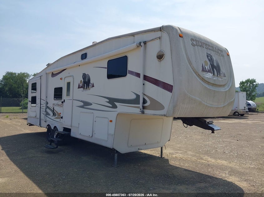 2006 Cedar creek Silverback VIN 4X4FCRJ286P196253 IAAI salvage auction — REAR END, Salvage (Pennsylvania), sold $25 on 2026-09-09 (photo 1)