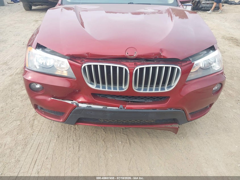 2013 BMW X3 VIN 5UXWX9C51D0D04110 IAAI salvage auction — NORMAL WEAR, Clear (Tennessee), sold $600 on 2026-07-29 (photo 6)