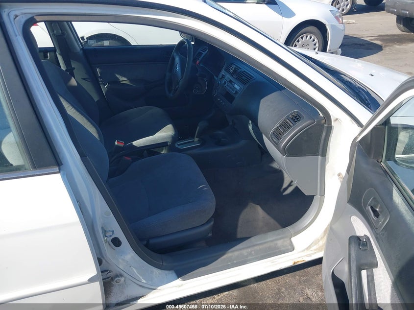 2001 Honda Civic VIN JHMES165X1S010905 IAAI salvage auction — NORMAL WEAR, Clear (Utah), sold $575 on 2026-07-30 (photo 5)