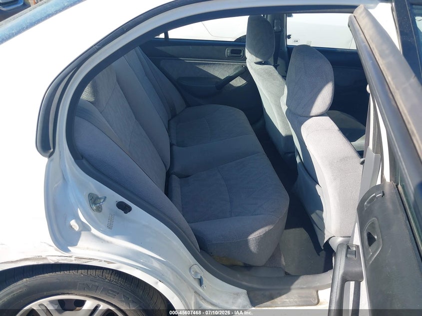 2001 Honda Civic VIN JHMES165X1S010905 IAAI salvage auction — NORMAL WEAR, Clear (Utah), sold $575 on 2026-07-30 (photo 8)