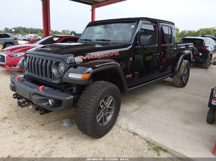 2025 Jeep Gladiator VIN 1C6RJTEG4SL535031 IAAI salvage auction — SIDE, Wait Title, sold $14,900 on 2026-08-14 (photo 2)