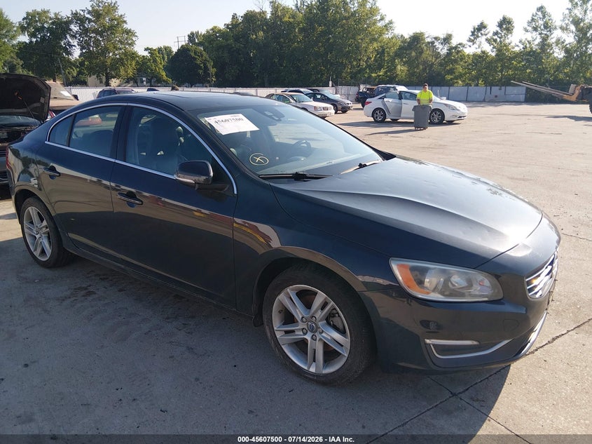 2015 Volvo S60 VIN YV126MFB9F1315478 IAAI salvage auction — NORMAL WEAR, Clear (Missouri), sold $350 on 2026-07-28 (photo 1)