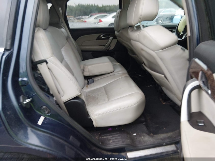 2012 Acura Mdx VIN 2HNYD2H80CH508038 IAAI salvage auction — LEFT FRONT, Wait Title, sold $1,650 on 2026-09-11 (photo 8)