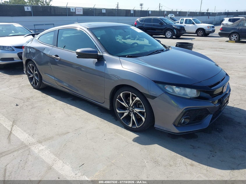 2018 Honda Civic VIN 2HGFC3A58JH758180 IAAI salvage auction — LEFT FRONT, Salvage Title, sold $5,900 on 2026-08-22 (photo 1)