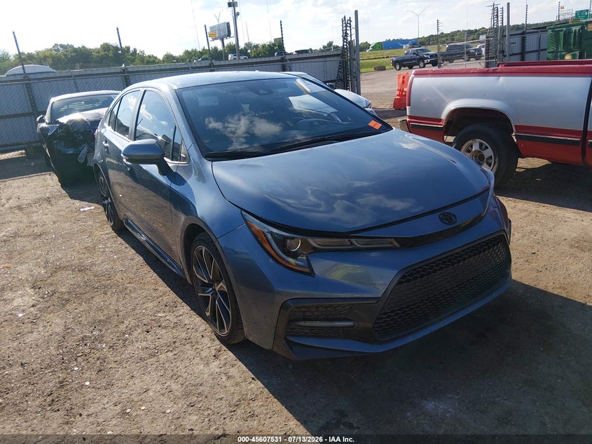 2022 Toyota Corolla VIN JTDS4MCE1N3503781 — IAAI salvage auction photo