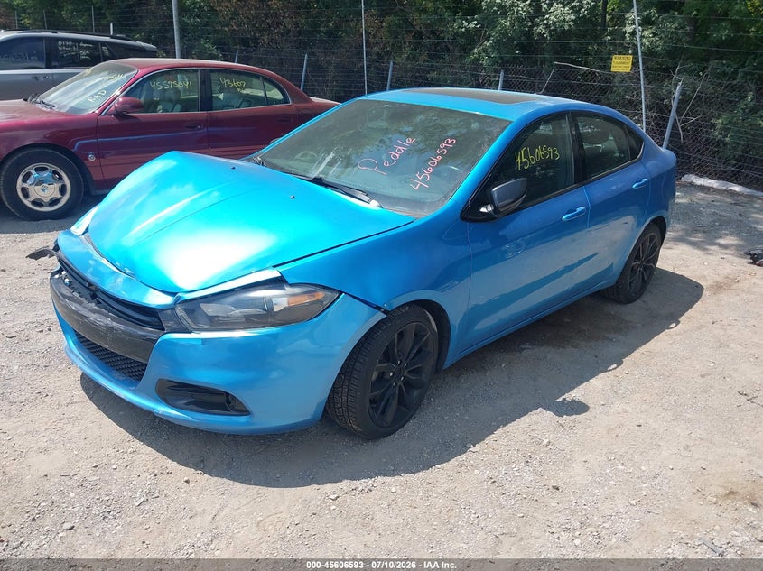 2016 Dodge Dart VIN 1C3CDFFAXGD820517 IAAI salvage auction — NORMAL WEAR, Clear (Indiana), sold $675 on 2026-08-09 (photo 2)