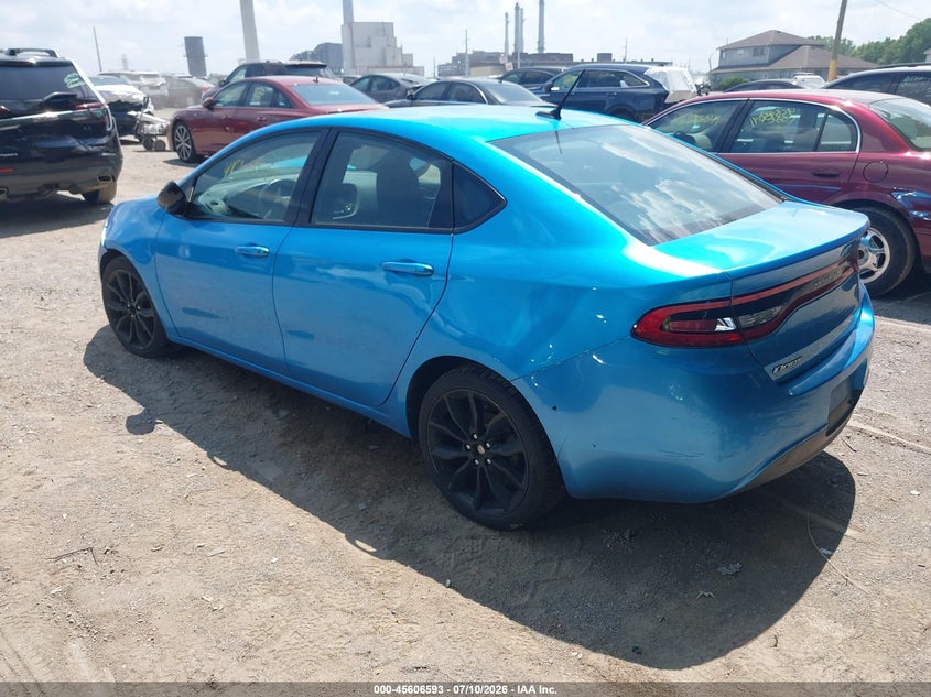 2016 Dodge Dart VIN 1C3CDFFAXGD820517 IAAI salvage auction — NORMAL WEAR, Clear (Indiana), sold $675 on 2026-08-09 (photo 3)