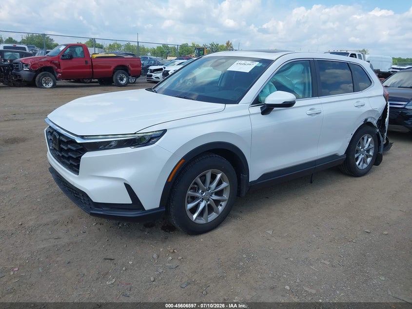 2026 Honda Cr-v VIN 7FARS4H43TE001251 IAAI salvage auction — LEFT REAR, Salvage Title, sold $14,100 on 2026-07-30 (photo 2)