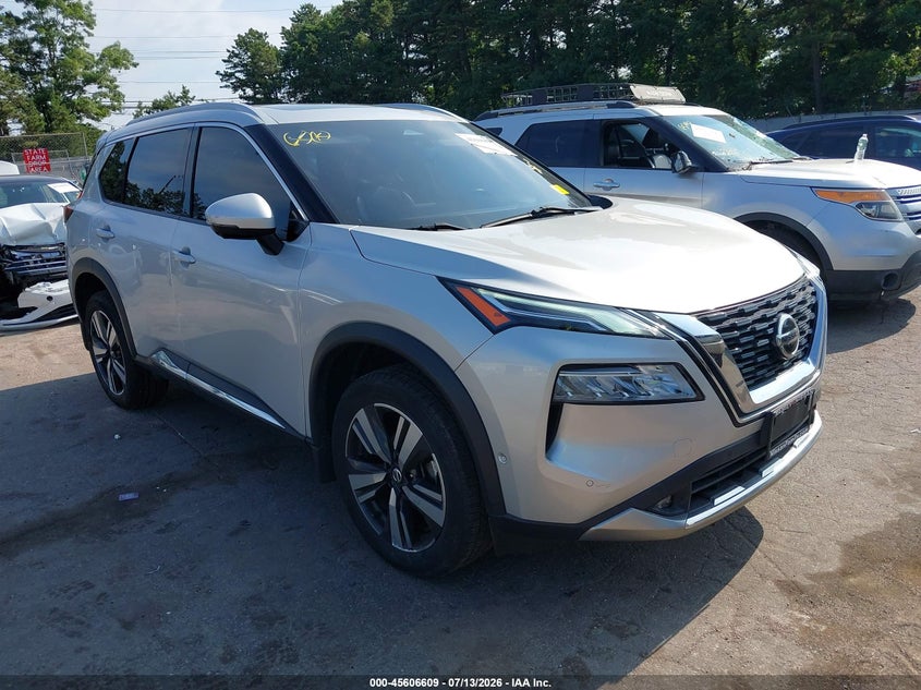 2021 Nissan Rogue VIN JN8AT3DD0MW308285 — IAAI salvage auction photo