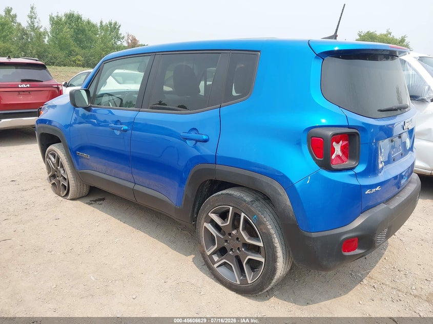 2020 Jeep Renegade VIN ZACNJBAB7LPL87785 IAAI salvage auction — FRONT END, Mv-907A (New York), sold $1,550 on 2026-08-13 (photo 3)